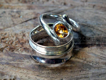  custom silver wedding rings