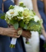 silk wedding bouquet