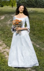 Celtic wedding dress