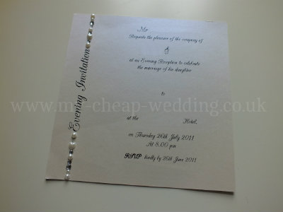 simple wedding invitations